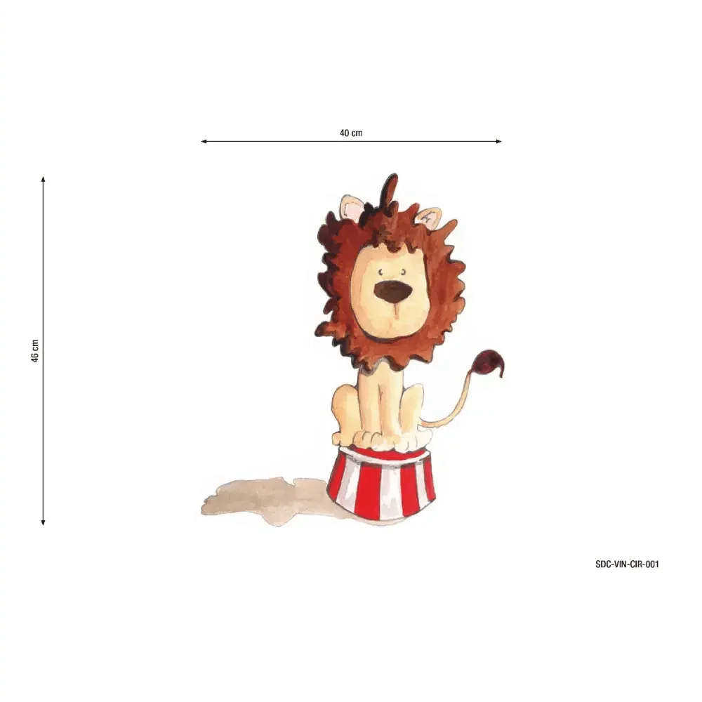 Vinilo Decorativo Infantil Circo XL - Sueños de Cigueña
