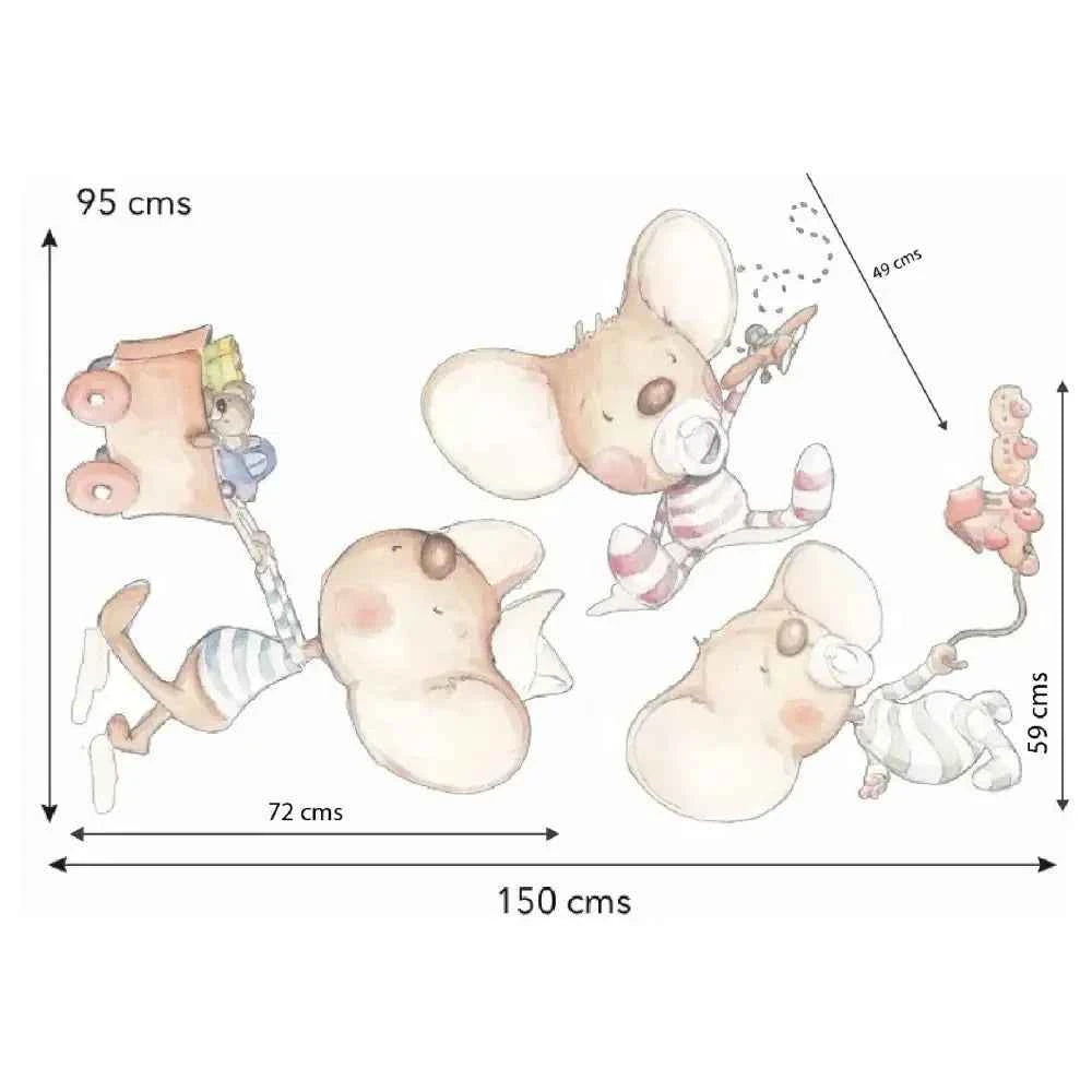 Vinilo Decorativo Infantil HABITACION DE JUEGOS - Sueños de Cigueña