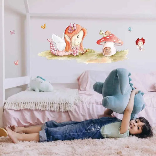 Vinilo Decorativo Infantil HADA MARAVILLA - Sueños de Cigueña