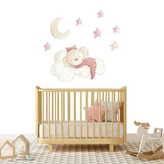 Vinilo Decorativo Infantil IN THE CLOUD - Sueños de Cigueña