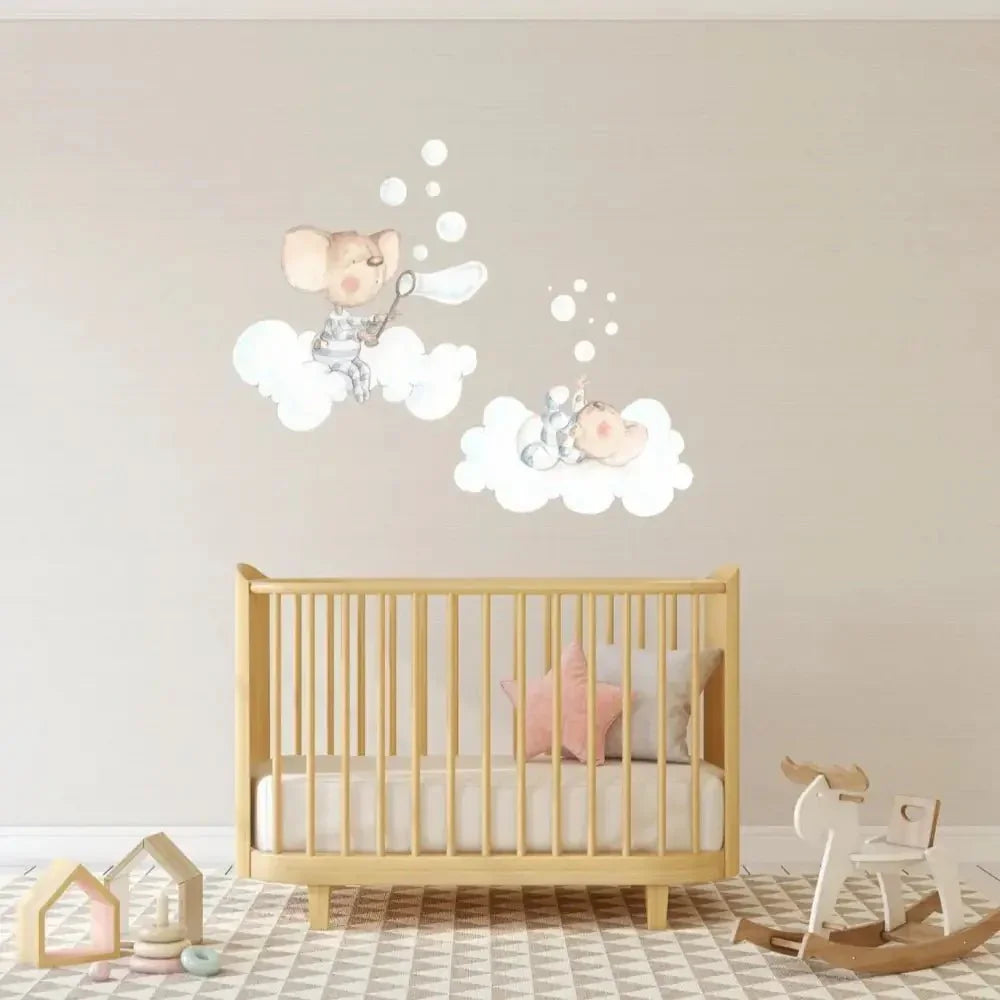 Vinilo Decorativo Infantil MIS POMPITAS DE JABON - Sueños de Cigueña