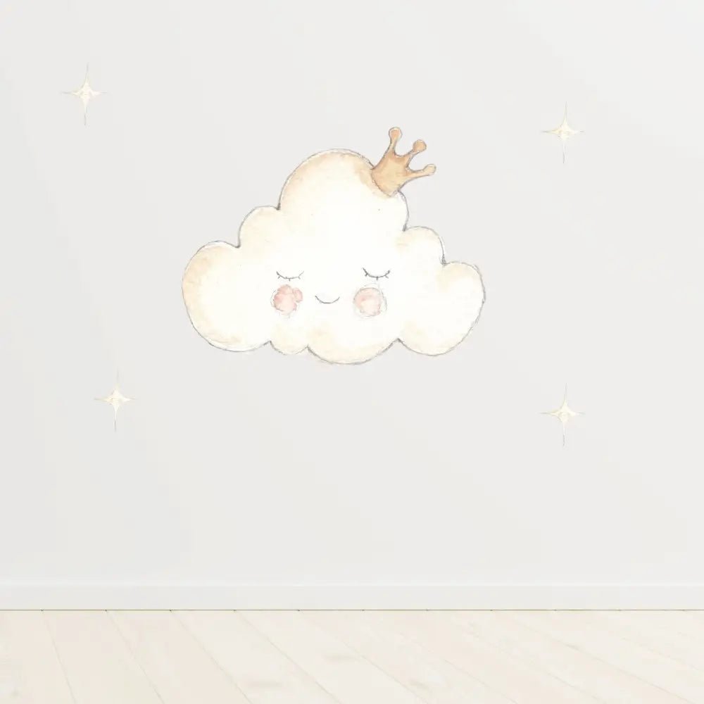 Vinilo Infantil Nube "Small" CLOUD 80x65cm - Sueños de Cigueña