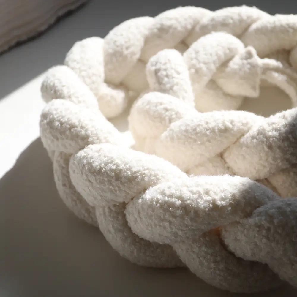 Trenza Protector de Cuna 200cm BOUCLE BLANCO Trenza Protector de Cuna 180cm TEDDY - Sueños 94,50 €