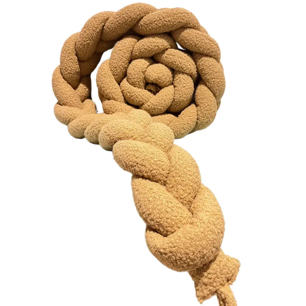 Trenza Protector de Cuna 200cm BOUCLE TOFFEE Trenza Protector de Cuna 180cm TEDDY - Sueños 94,50 €