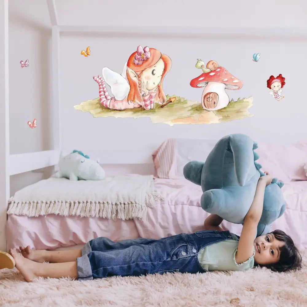 Vinilo Decorativo Infantil HADA MARAVILLA - Sueños de Cigueña