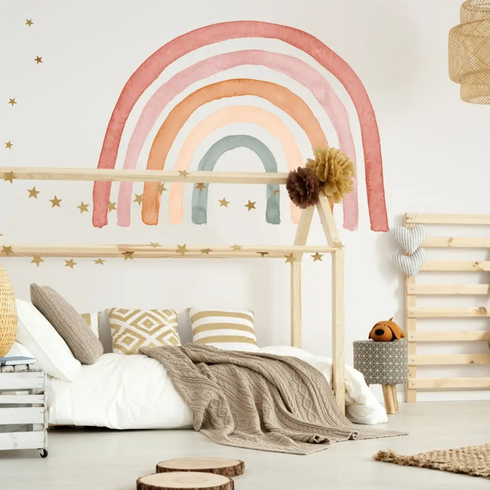 Vinilo Decorativo Infantil RAINBOW - Sueños de Cigueña