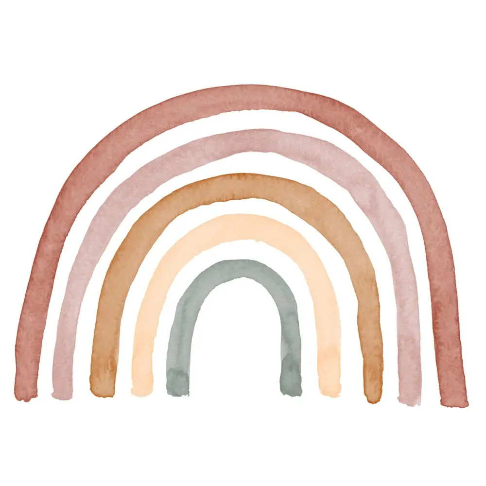Vinilo Decorativo Infantil RAINBOW - Sueños de Cigueña