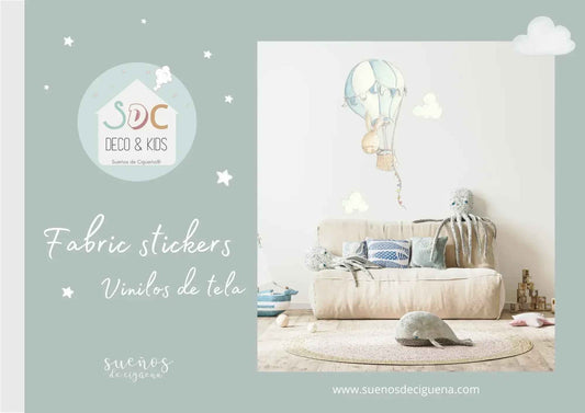 Vinilos infantiles de Tela Sueños de Cigüeña - Sueños de Cigueña