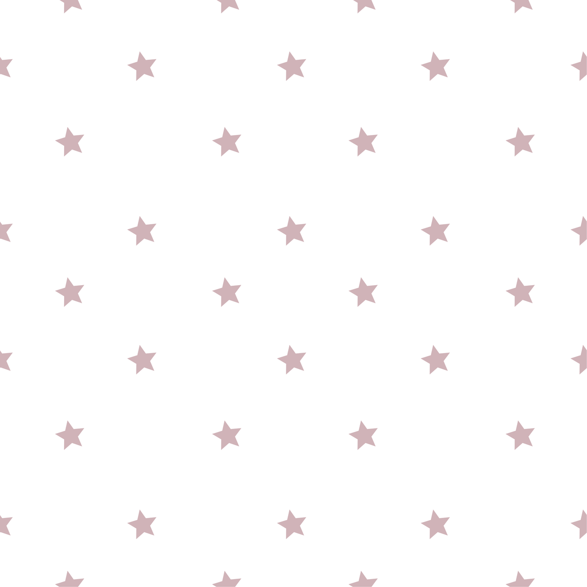 Papel pintado infantil estrellas baby rosa