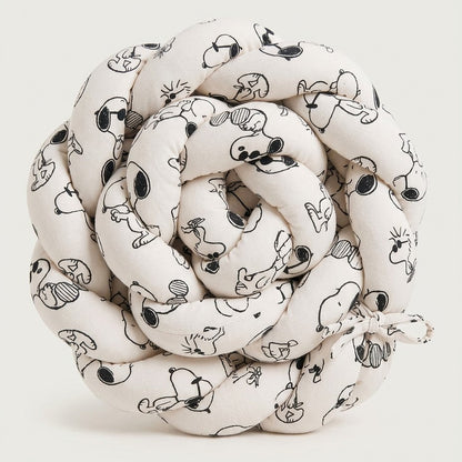 TRENZA PROTECTORA CAPAZO de COCHECITO | Colección Especial SNOOPY Blanco (Pre-Order)