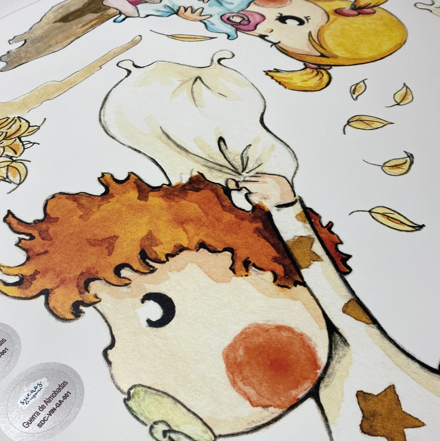 Children's Decorative Vinyl PILLOW WAR