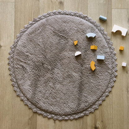Tapete infantil de 110 cm de pérola