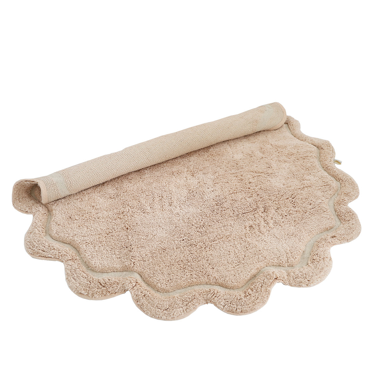 Alfombra Infantil 110 cm SWEET APRIL NUDE Algodón Lavable en lavadora - Sueños de Cigueña 