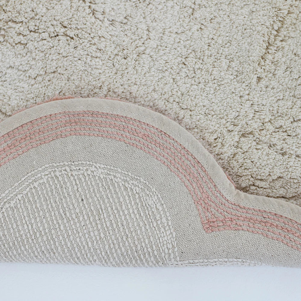 Tapete infantil de 110 cm de pérola