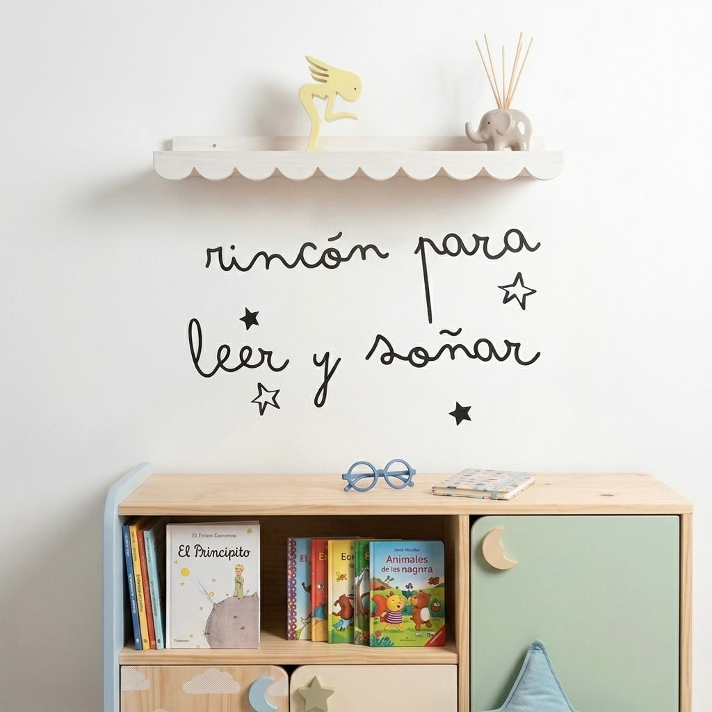 VINILO “Rincón para leer y soñar”