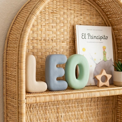 LETRAS DE PIE BURBUJA 15cm | PINTADAS A MANO