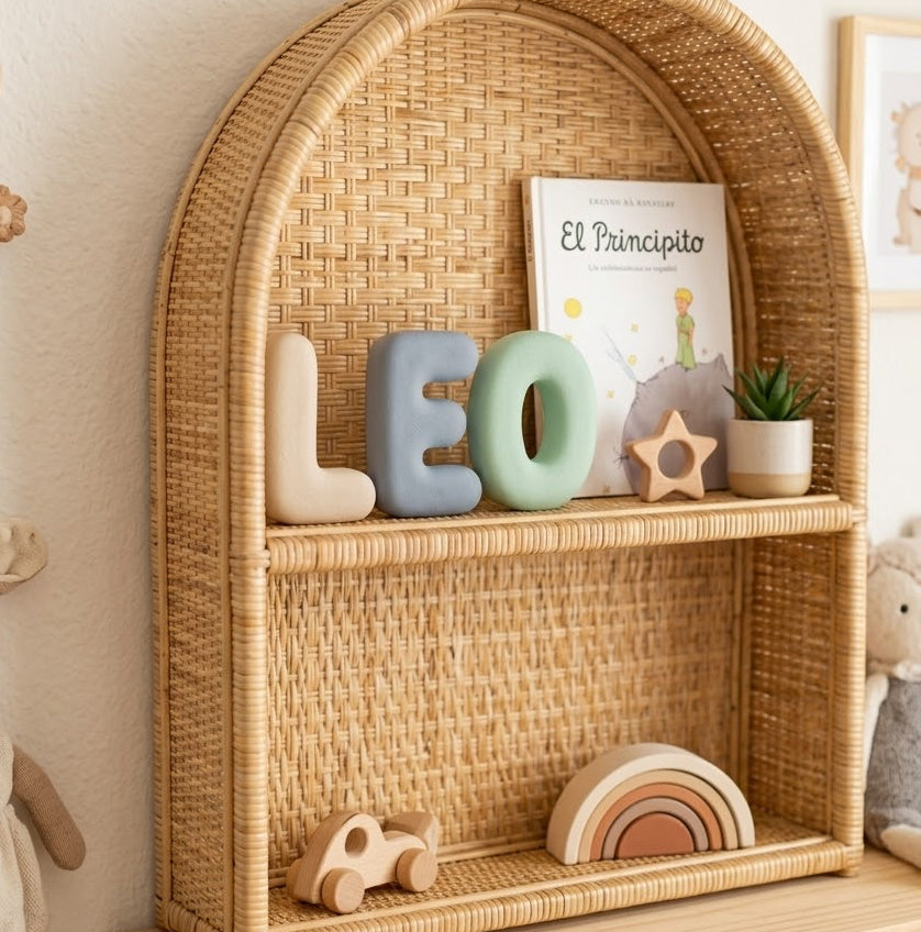LETRAS DE PIE BURBUJA 15cm | PINTADAS A MANO