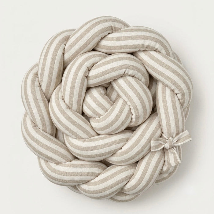 TRENZA PROTECTORA CUNA & CAMA | Lino Raya Natural