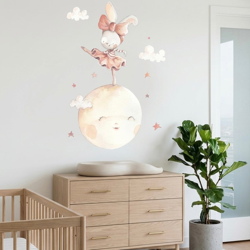 VINILO INFANTIL I BAILANDO EN LA LUNA