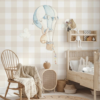 Coelho em vinil decorativo infantil de balão