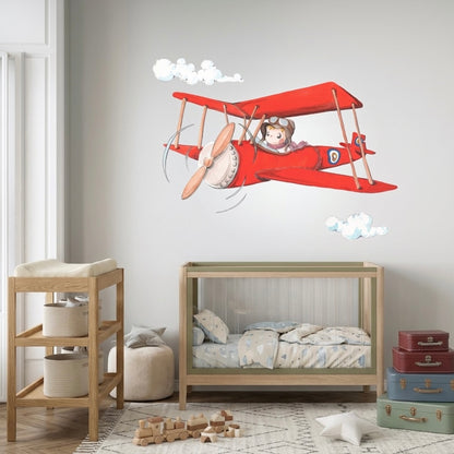 Children's Decorative Vinyl PEPO THE AVIATOR