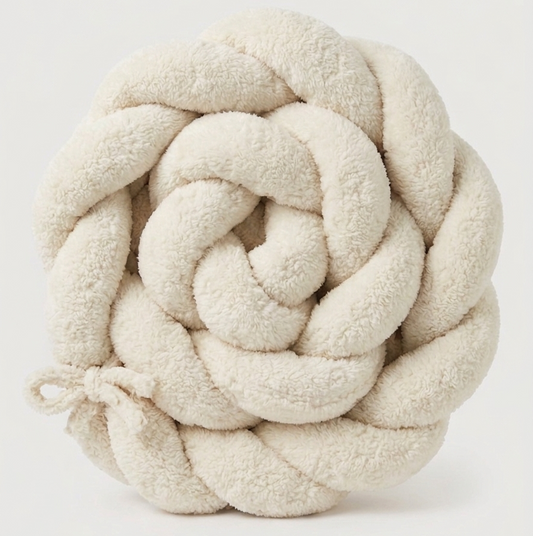 Trenza Protectora de Cuna y Cama en TEDDY Peluche Suave | Chichonera Artesanal
