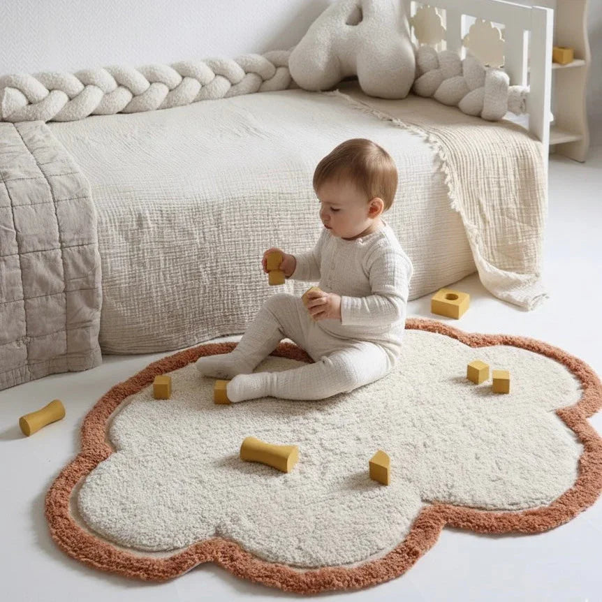 Alfombra Infantil lavable | Nimbus Toffee Cloud