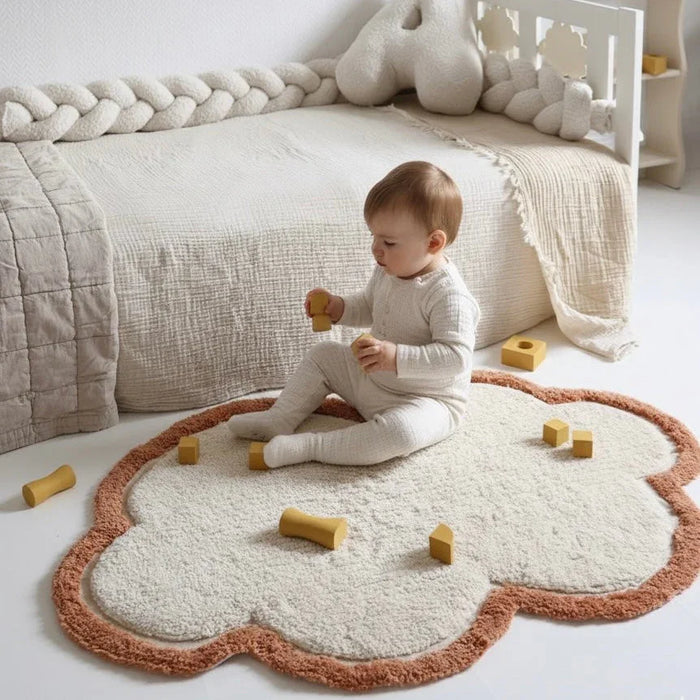 Alfombra infantil lavable | Nimbus Toffee Cloud