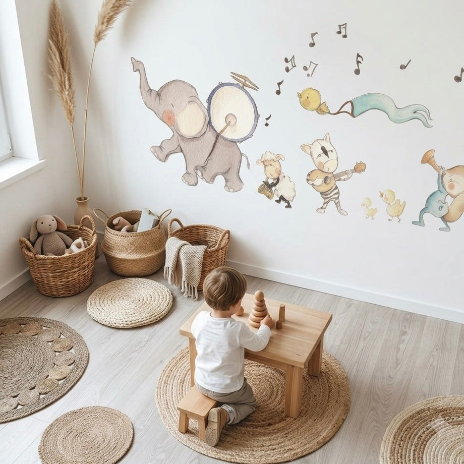 VINILO INFANTIL I BANDA MUSICAL ELEFANTE