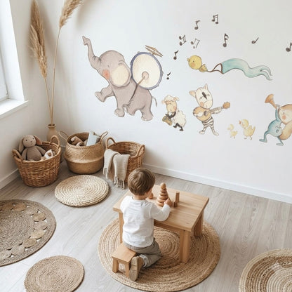 VINILO INFANTIL I BANDA MUSICAL ELEFANTE