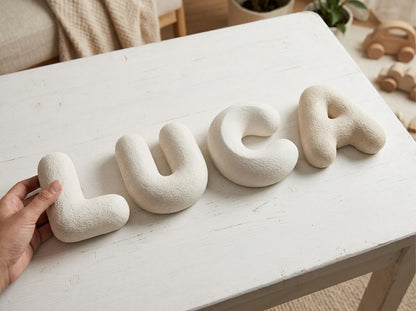 LETRAS TEXTURA 15cm | PINTADAS A MANO