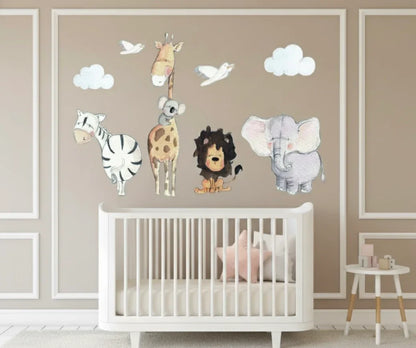 Vinilo Decorativo Infantil MADAGASCAR - SUEÑOS DE CIGUEÑA