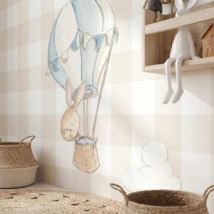 Coelho em vinil decorativo infantil de balão