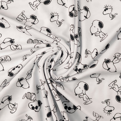 TRENZA PROTECTORA CAPAZO de COCHECITO | Colección Especial SNOOPY Blanco (Pre-Order)