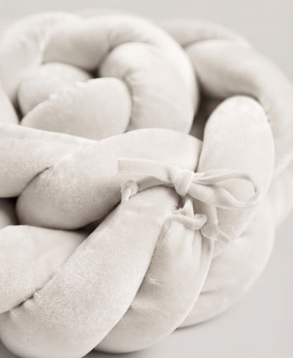 TRENZA PROTECTORA CUNA & CAMA | TERCIOPELO