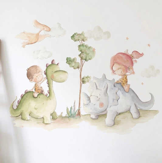 VINILO INFANTIL Dinosaurios JURASSIC