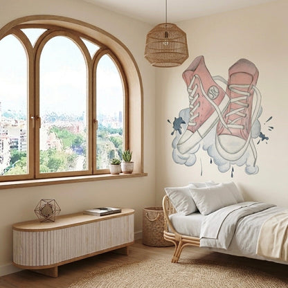 Vinilo Decorativo ZAPATILLAS 90x90