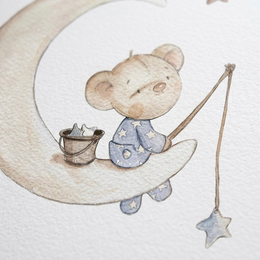 Children's Decorative Vinyl ON THE MOON