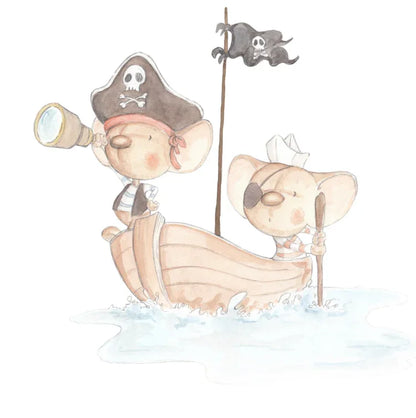 PIRATES Children's Decorative Vinyl