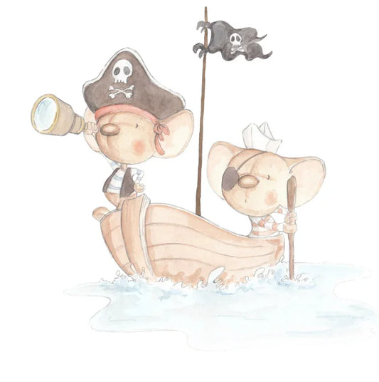 PIRATES Children's Decorative Vinyl
