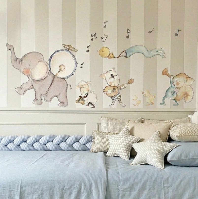 Children's Decorative Vinyl MUSICAL BAND 01