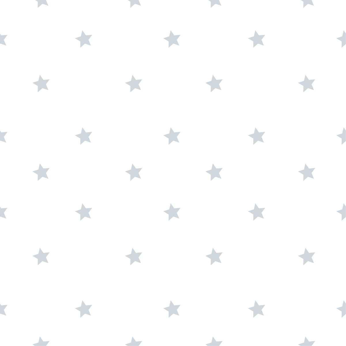 Papel pintado infantil estrellas baby gris