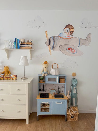 Cuco Aviator Child Decorativo