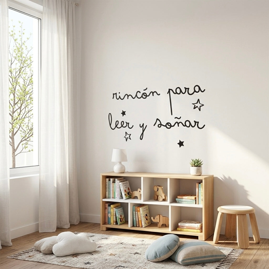 VINILO “Rincón para leer y soñar”