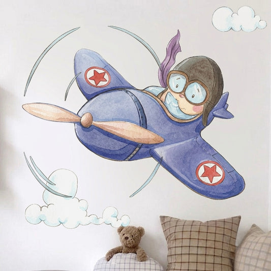 Children's Decorative Vinyl NIKKO THE AVIATOR