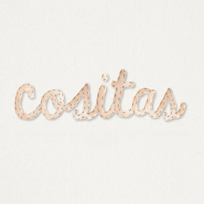 Vinilo Adhesivo Infantil de Ordenación (Cositas) - Sueños de Cigüeña