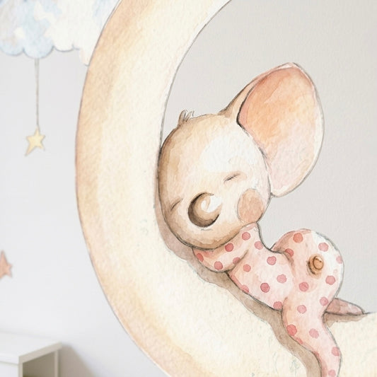 Children's Decorative Vinyl DREAMS ON THE MOON