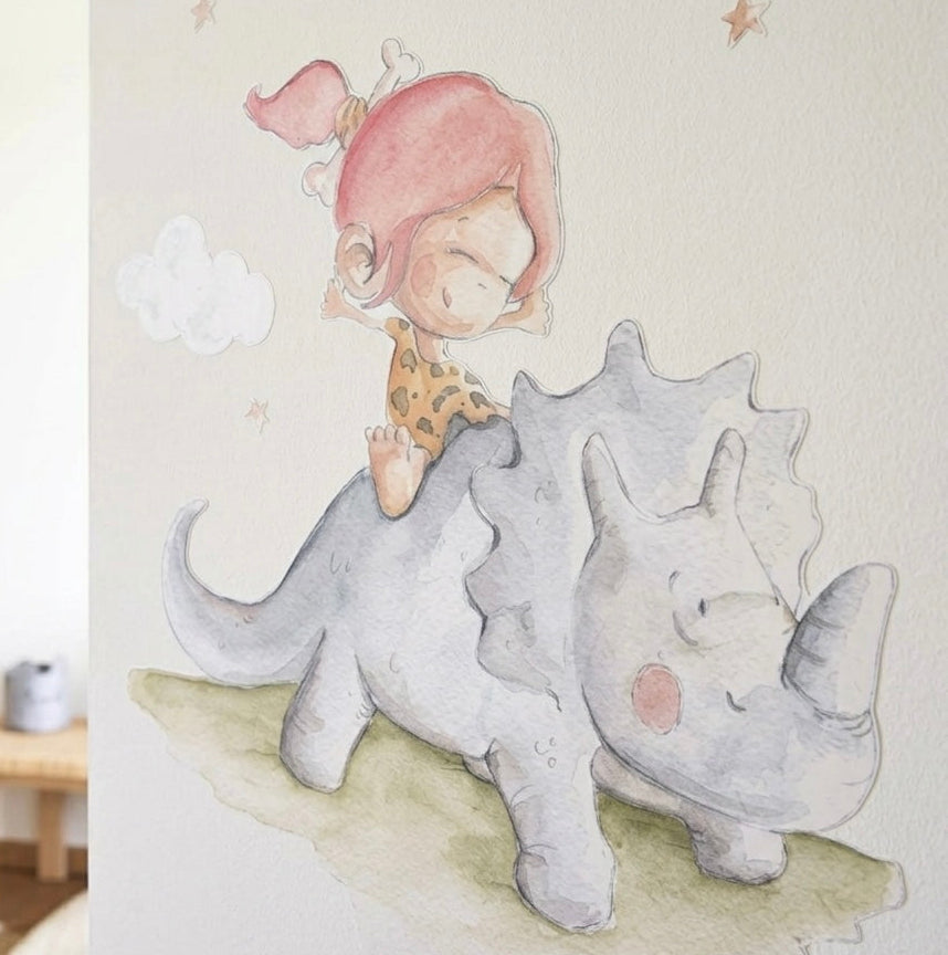 Vinil decorativo infantil Peca & Trice