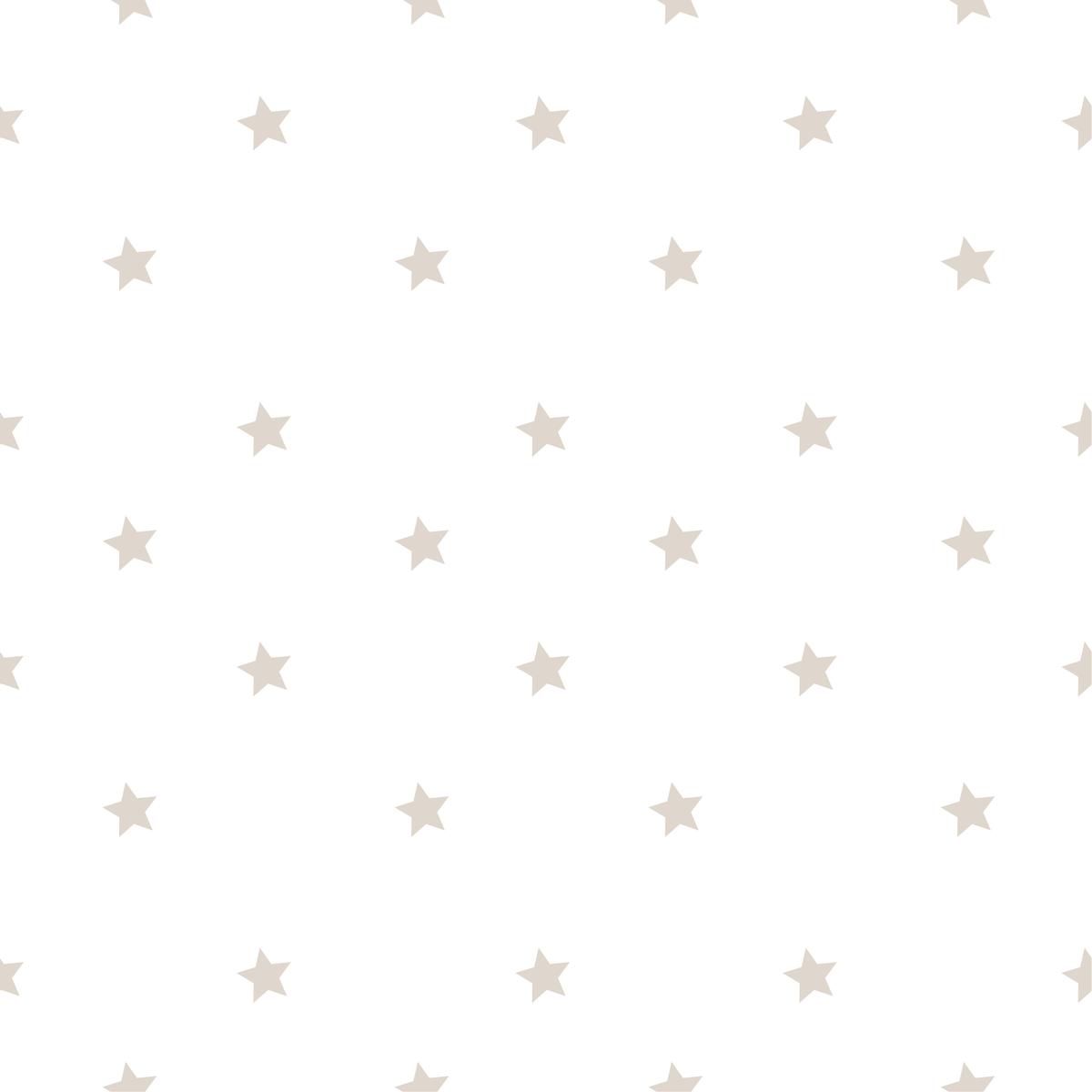 Papel pintado infantil estrellas baby beige