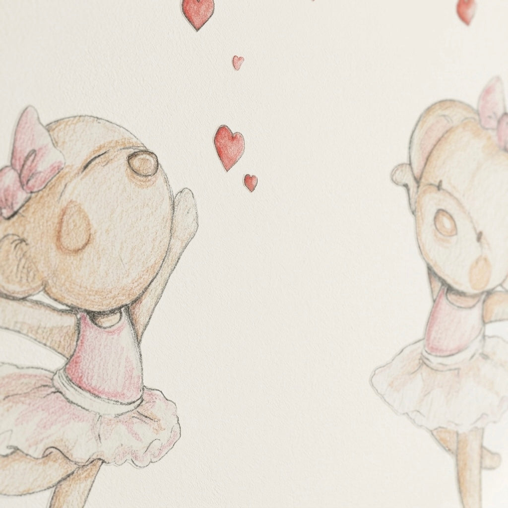 VINILO INFANTIL I OSITAS BAILARINAS